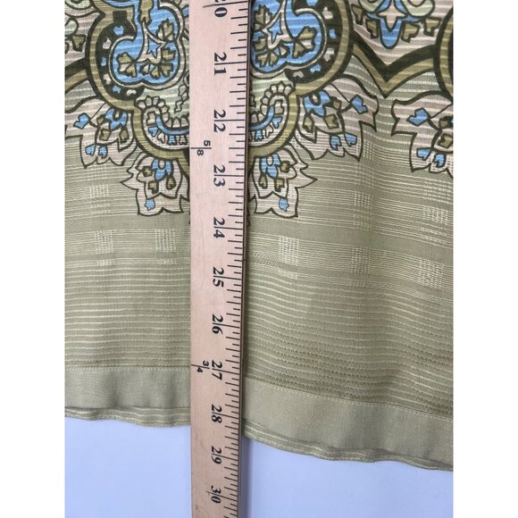 Tommy Bahama Womens Linen & Silk Tunic Top W/ Embroidered Details Size XL - Picture 6 of 9